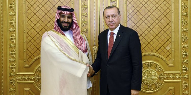أردوغان يتصل هاتفيًّا بـ”محمد بن سلمان”