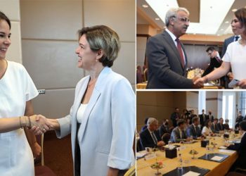 وزيرة خارجية ألمانيا تلتقي الأحزاب المعارضة في تركيا