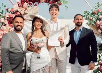 زفاف الممثلة التركية إيبرو شاهين في مقدونيا