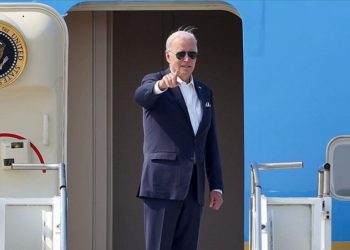 جو بايدن في أول تصريح له من مطار “بنغوريون” يتعهد بالعمل على تعزيز دمج إسرائيل في الشرق الأوسط