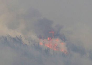 تحطم مروحية تركية أثناء محاولتها مكافحة حرائق الغابات