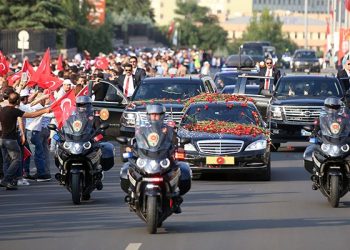 نفقات حرس أردوغان الشخصي تسجل مستويات قياسية