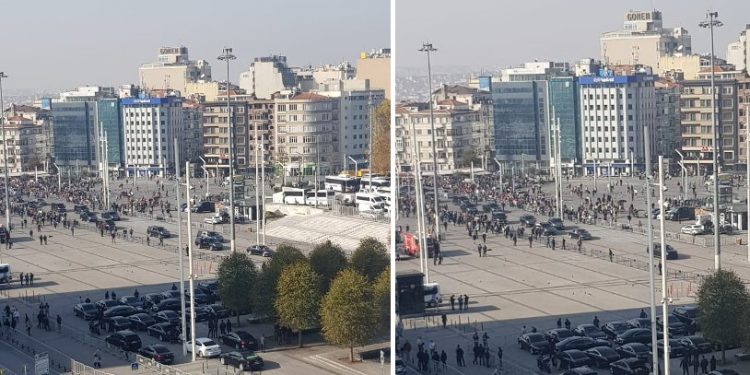 أردوغان يقطع مسافة 200 متر بموكب من 16 مركبة