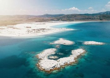 تركيا.. انحسار المياه في بحيرة سالدا