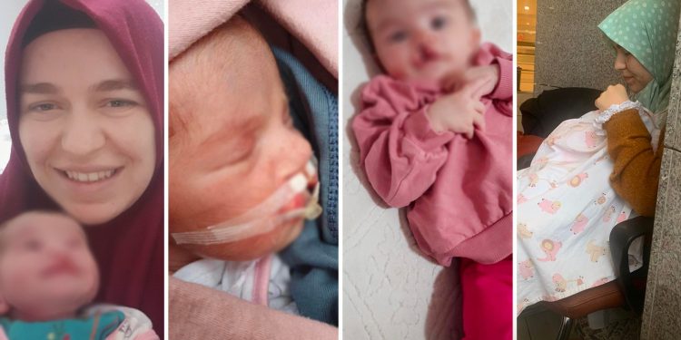 اعتقال تركية مع رضيعتها المريضة ذات الـ 3 أشهر!