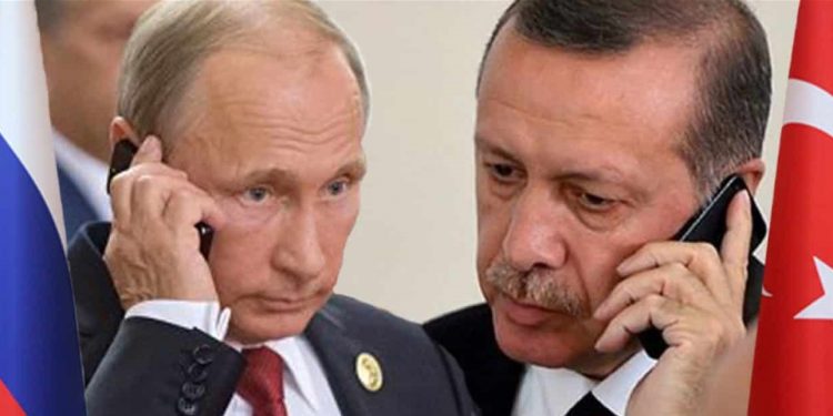 بوتين يهنئ الرئيس أردوغان بعيد ميلاده