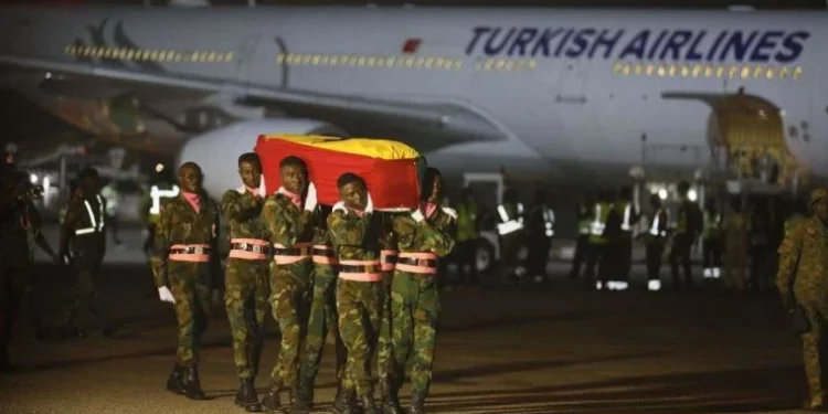 غانا تقيم مراسم استقبال رسمية لجثمان “كرستيان أتسو” نجم هاتاي سبور 