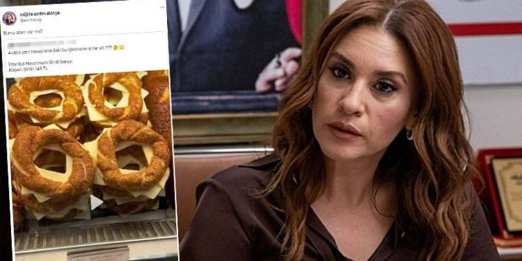 ممثلة تركية تعترض على بيع السميت بسعر 145 ليرة في مطار إسطنبول