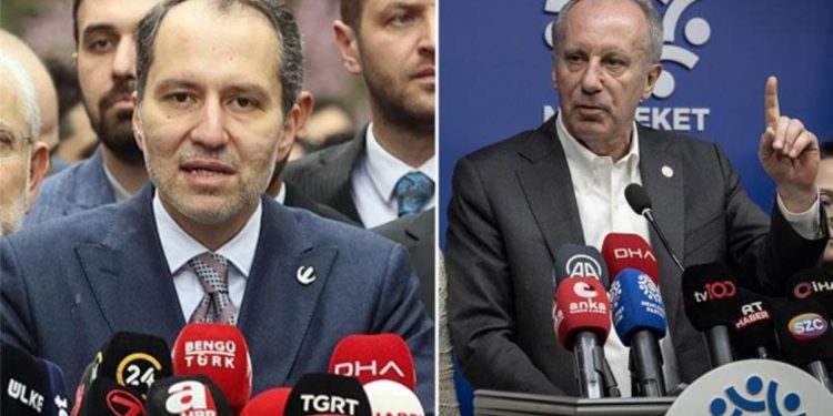 حزب الرفاه: محرم إينجه قد يسهم في فوز أردوغان من الجولة الأولى