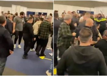 تصويت الأتراك في هولندا يشهد مشاجرة والشرطة تعلن الطوارئ