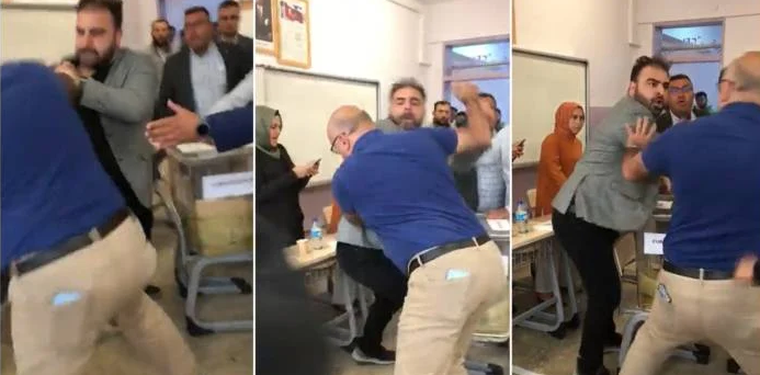 عضو بحزب العدالة والتنمية يضرب رئيس لجنة انتخابية!