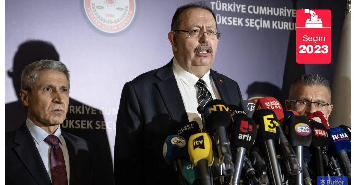 رئيس المجلس الأعلى للانتخابات يعلن نتيجة فرز 54.6٪ من الأصوات