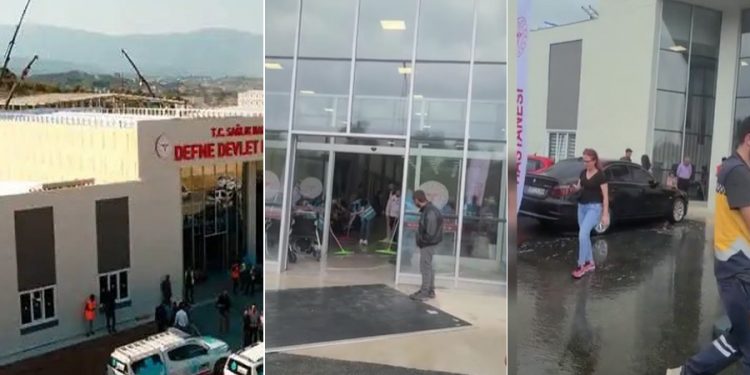 المياه تغمر مستشفى حكومي في هاتاي بعد أيام من افتتاحه