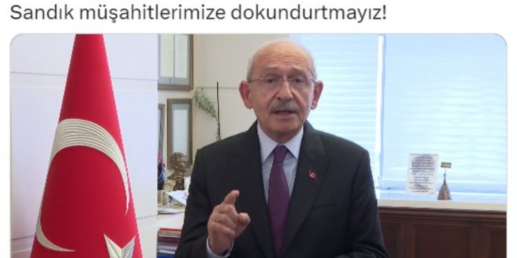 كيليجدار أوغلو يدعو الناخبين لمساندة مراقبي الصناديق