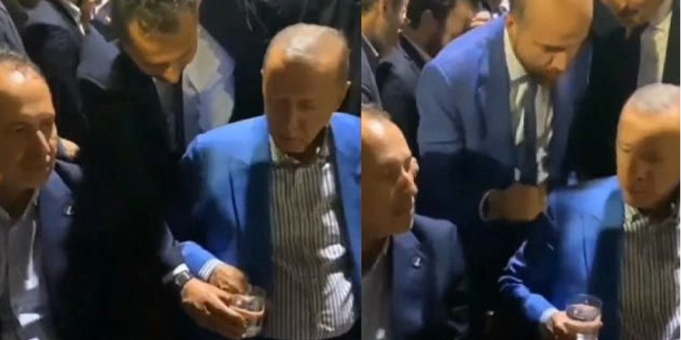 أردوغان يخشى تناول الماء من قائد حرسه الشخصي!