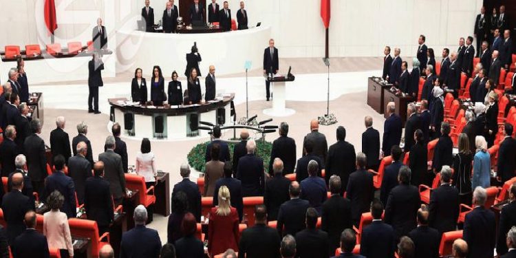 انطلاق أعمال البرلمان التركي الجديد