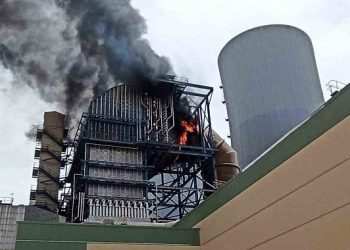 حريق في أكبر محطة للطاقة الحرارية في تركيا