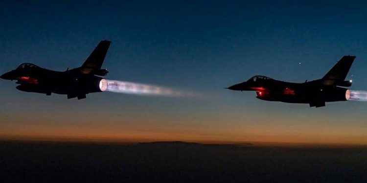 الدفاع التركية تعلن تنفيذ غارة جوية في الشمال السوري