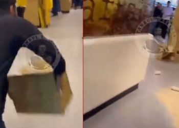 فئران في فرع ماكدونالدز إسطنبول!