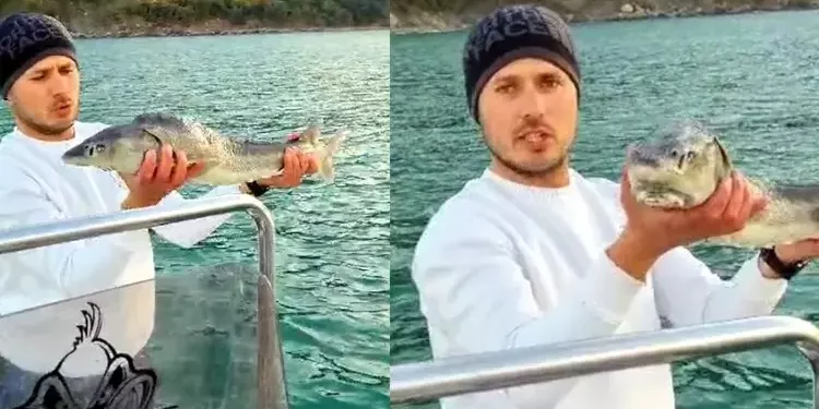 صياد تركي يعيد سمكة بقيمة 2 مليون ليرة إلى البحر مجددا