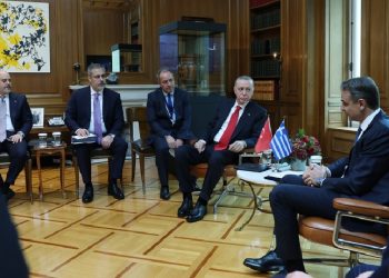 أردوغان يلتقي رئيس الوزراء اليوناني لأول مرة منذ 6 سنوات