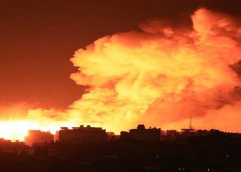 تجدُّد القصف الأمريكي البريطاني على اليمن