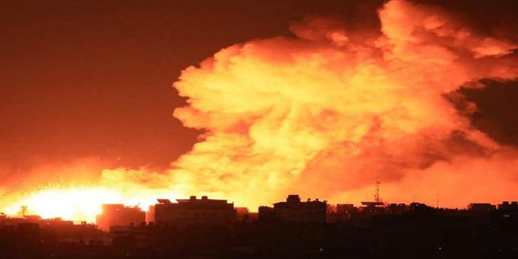 تجدُّد القصف الأمريكي البريطاني على اليمن