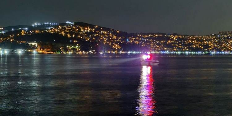 غرق قارب في إسطنبول