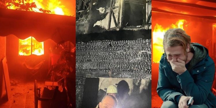 حريق في فيلا الممثل التركي أراس بولوت إينملي