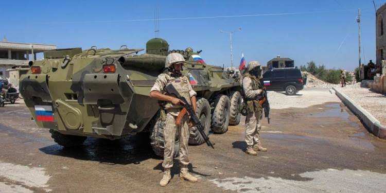 قاعدة عسكرية روسية في عين العرب على الحدود التركية