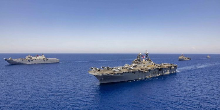 مناورات مشتركة بين البحرية التركية والأمريكية في شرق المتوسط