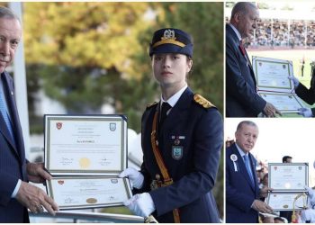 لأول مرة في تاريخ العسكرية التركية! المراكز الأولى في الكلية الحربية البرية والبحرية والجوية من نصيب النساء