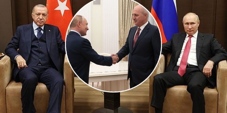 بوتين يلتقي رئيس البرلمان التركي