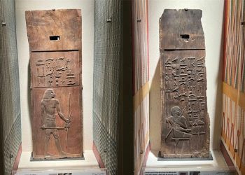 اقتتاح معرض لوحات خشبية فرعونية في مصر اكتشفت عام 1861