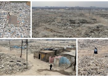 إفراغ مدينة الخيام السورية على الحدود التركية