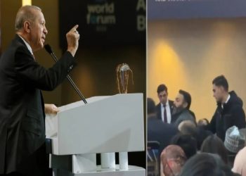 اعتقال شباب قاطعوا أردوغان احتجاجا على استمرار التجارة مع اسرائيل