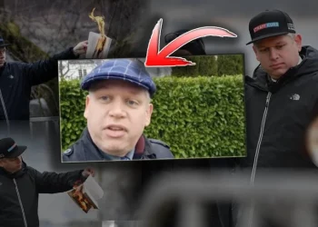 الدنماركي بالودان يحرق القرآن أمام السفارة التركية