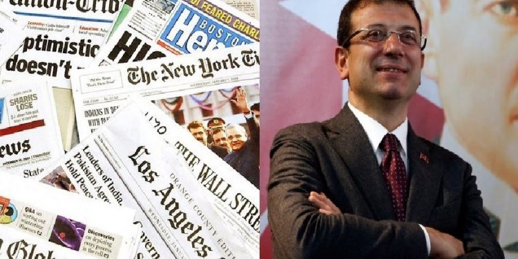 الصحافة العالمية تبرز خبر اعتقال عمدة إسطنبول