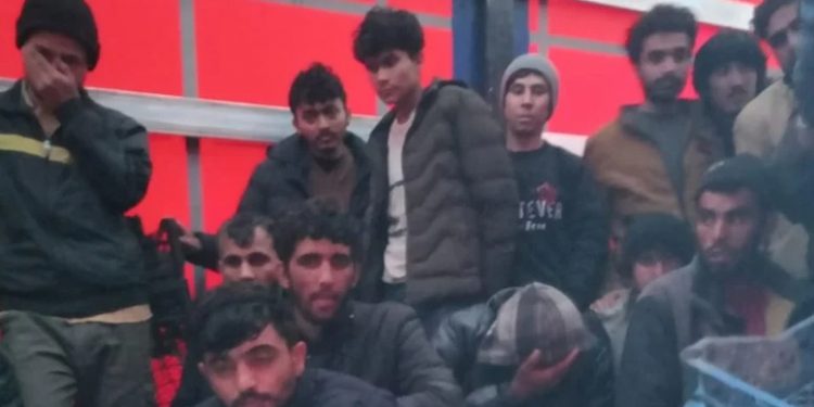 تركيا.. ضبط 46 مهاجراً غير نظامي داخل شاحنة