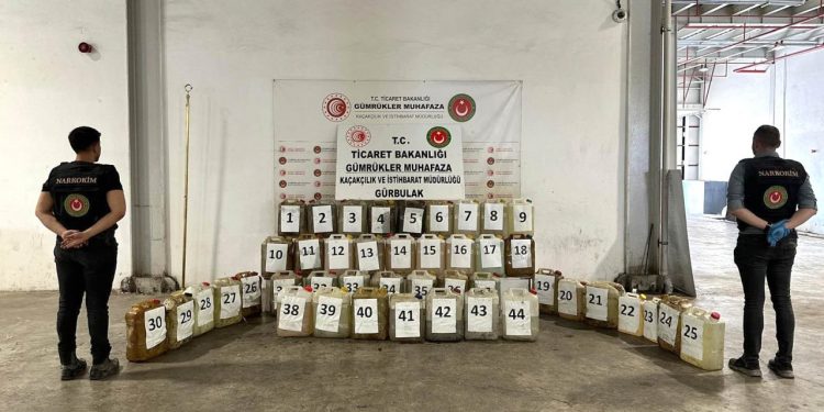 تركيا.. ضبط مخدرات بقيمة 2.7 مليار ليرة في عملية نوعية