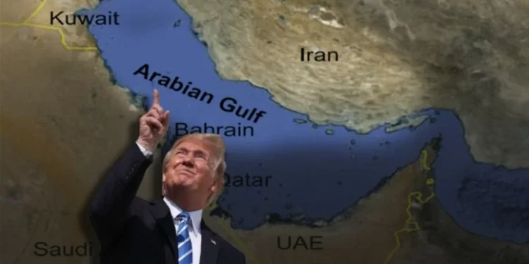 ترامب يستفز إيران باعتماد تسمية الخليج العربي
