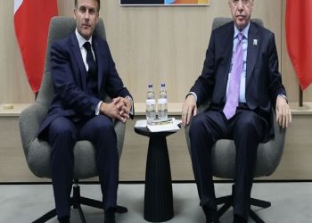 أردوغان وماكرون يبحثان الأوضاع في غزة خلال اتصال هاتفي