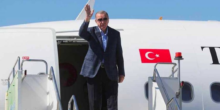 الرئيس أردوغان يزور الصين