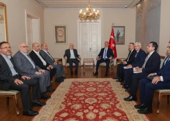 وزير الخارجية التركي يلتقي وفدا من حماس في إسطنبول