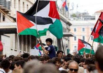 احتجاجات حاشدة في إيطاليا بعد رفض الحكومة الاعتراف بفلسطين