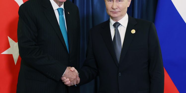 أردوغان يلتقي بوتين في الصين