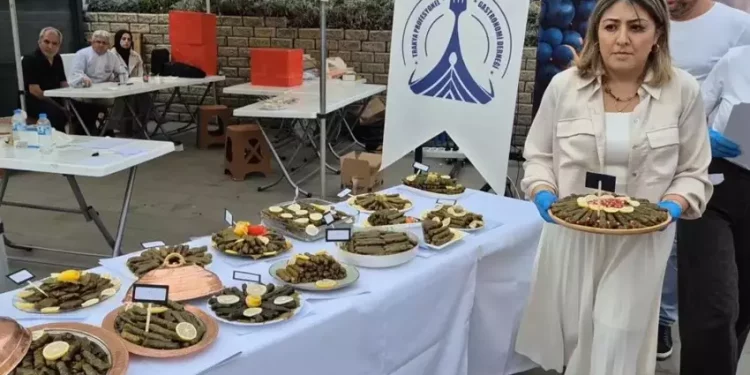 مسابقة لأفضل ورق عنب محشو في تركيا