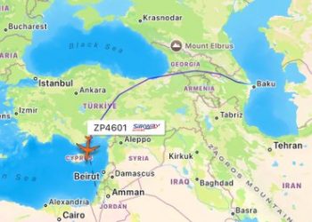 رحلة جوية من أذربيجان إلى تل أبيب عبر تركيا!