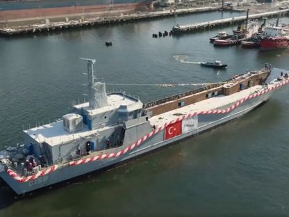 تركيا تعلن عن تصنيع سفينة عسكرية جديدة