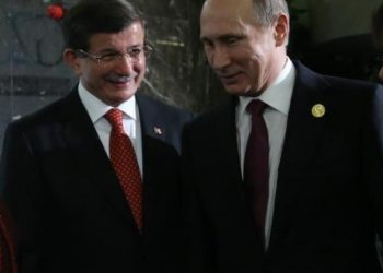 داود أوغلو يطلب من بوتين دعم فلسطين